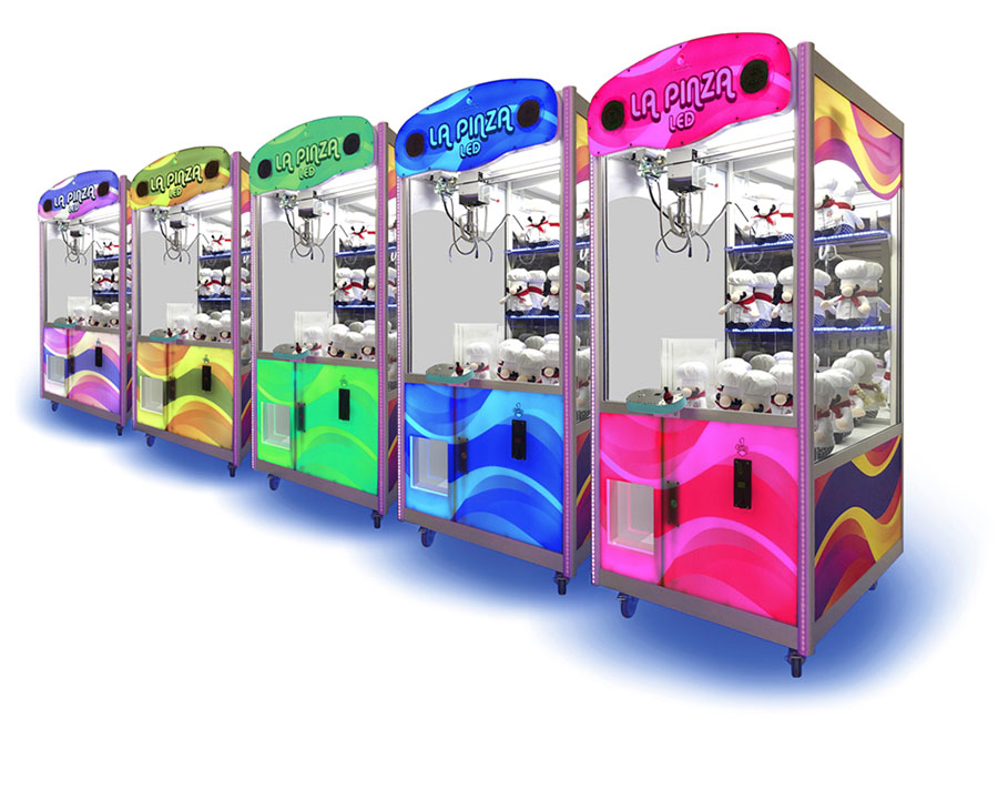 maquinas recreativas infantiles grua con pinza